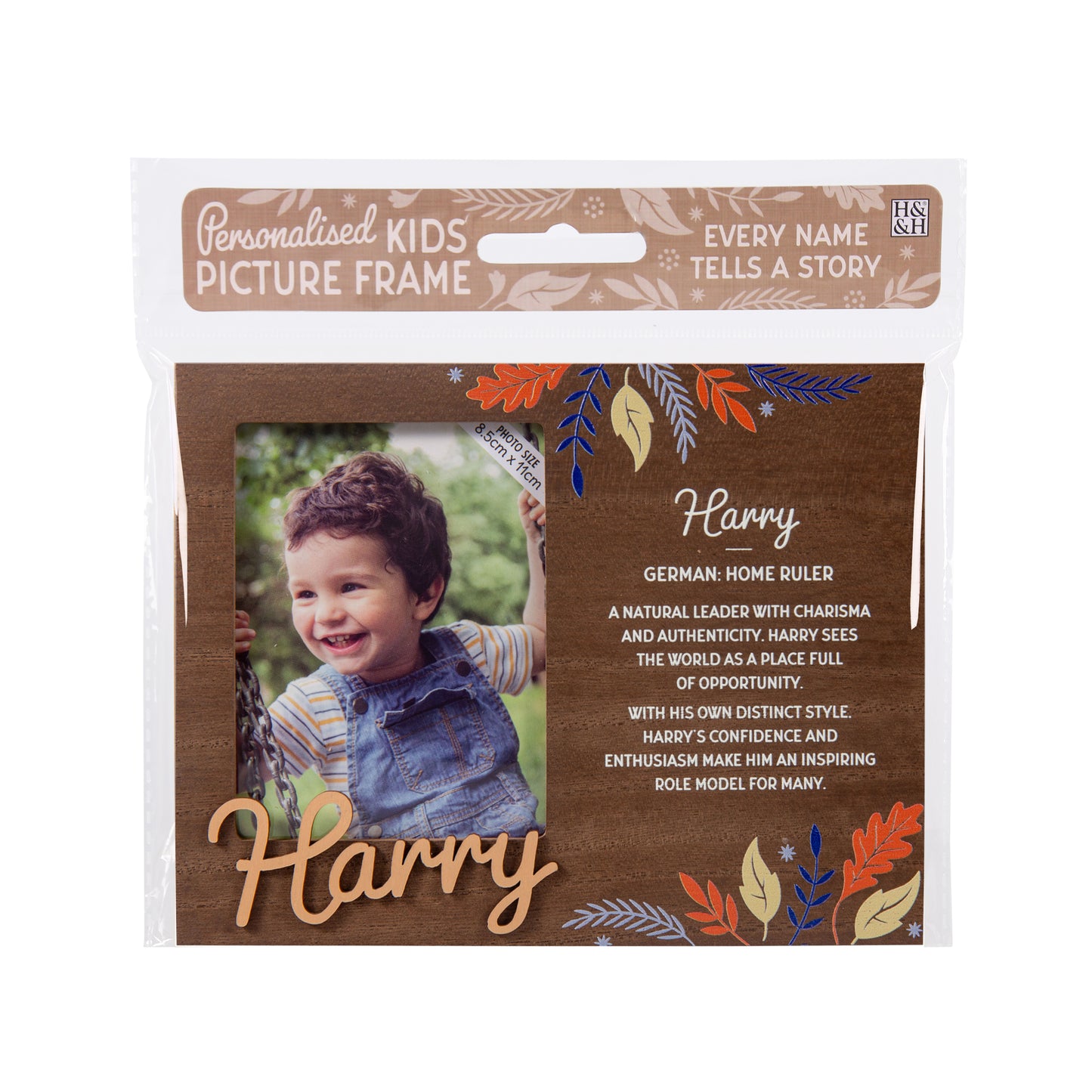 Personalised Kids Picture Frame - Harry