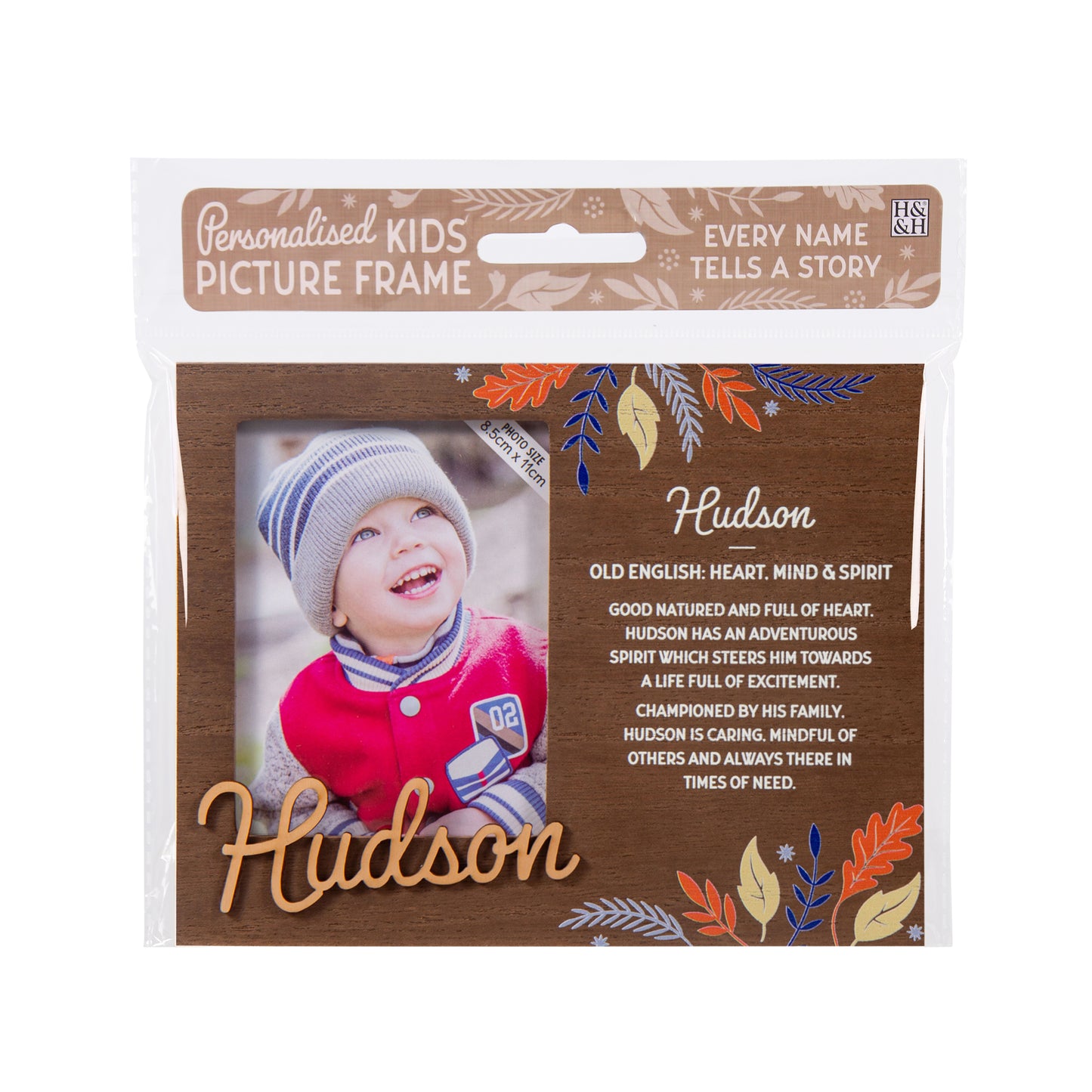 Personalised Kids Picture Frame - Hudson