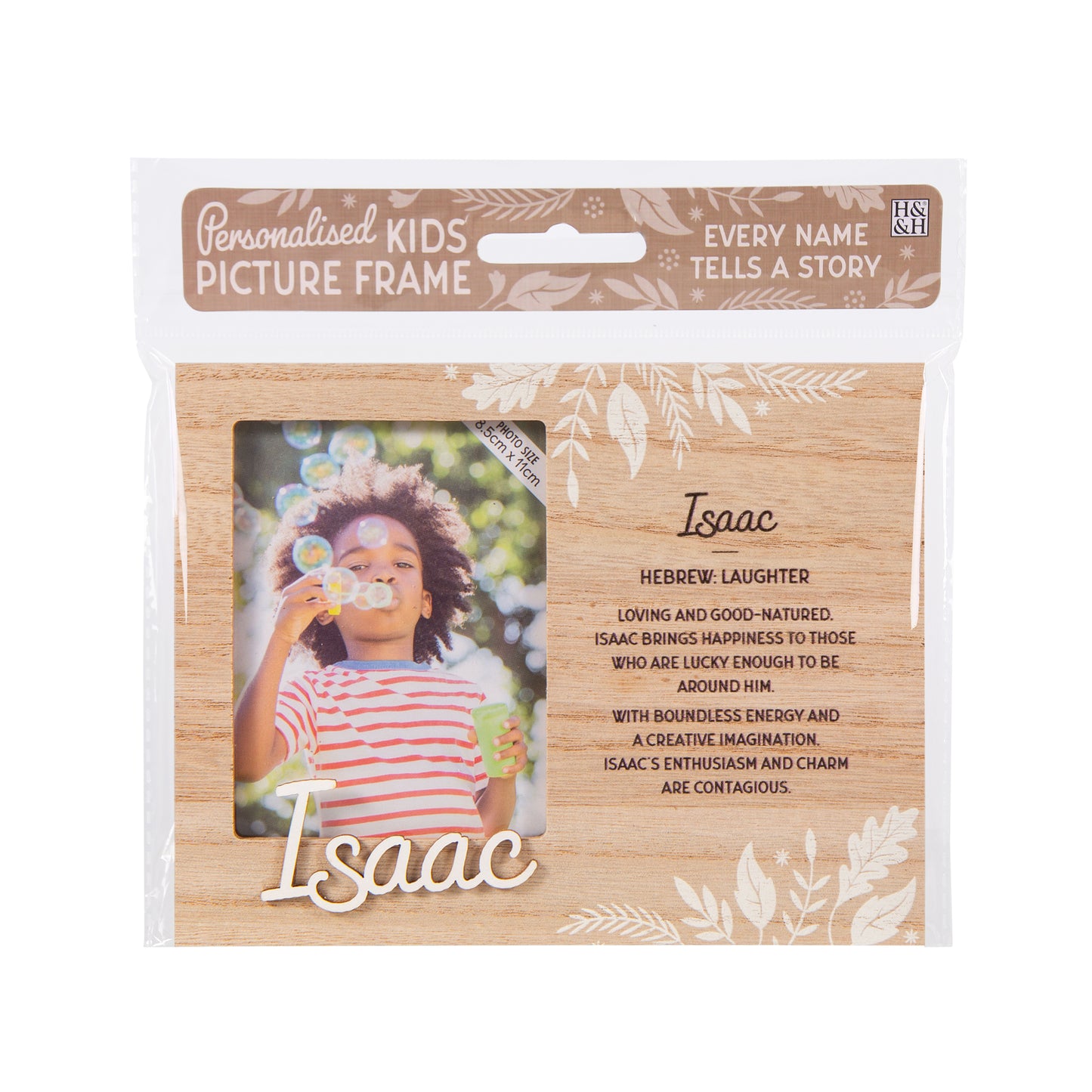 Personalised Kids Picture Frame - Isaac