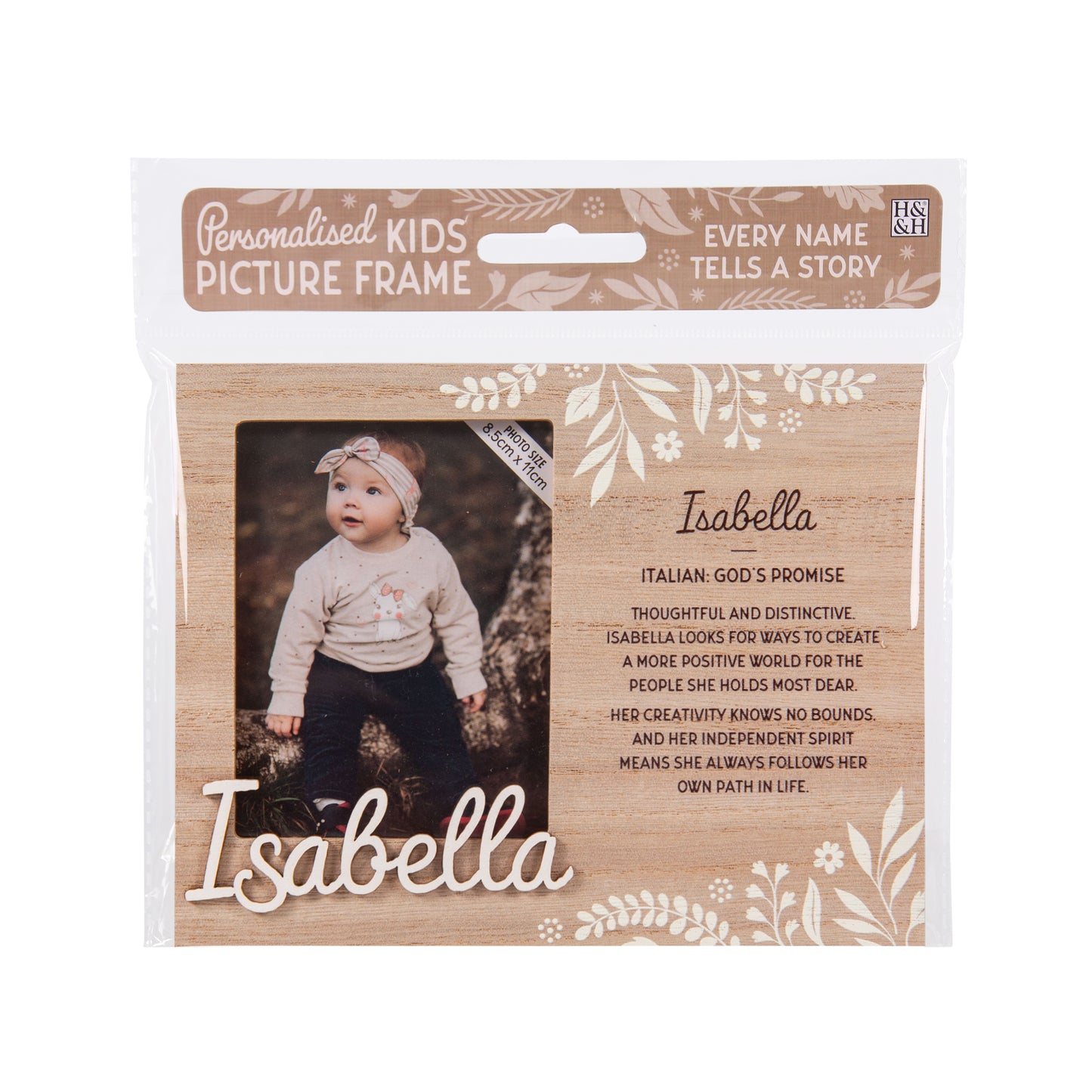 Kids Picture Frame - Isabella