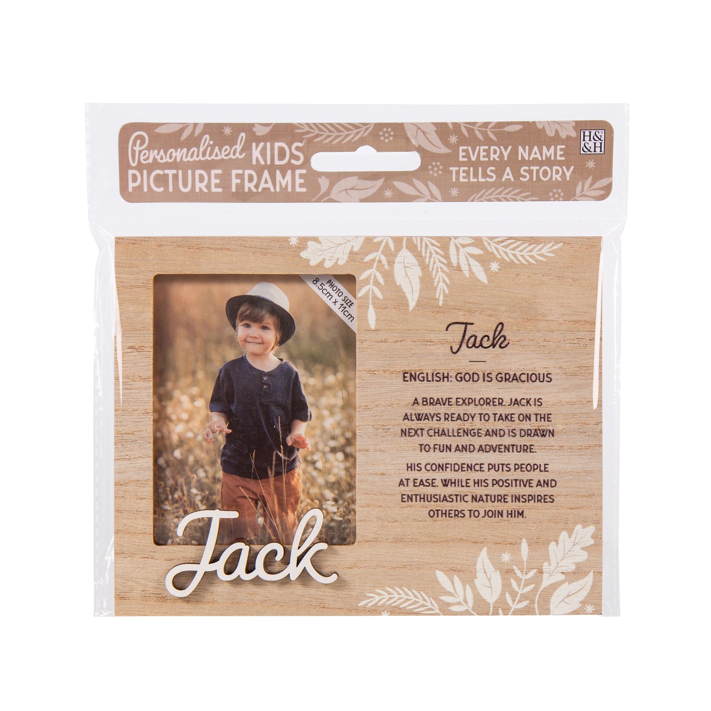 Kids Picture Frame - Jack