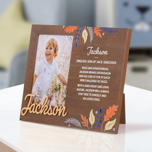 Personalised Kids Picture Frame - Jackson