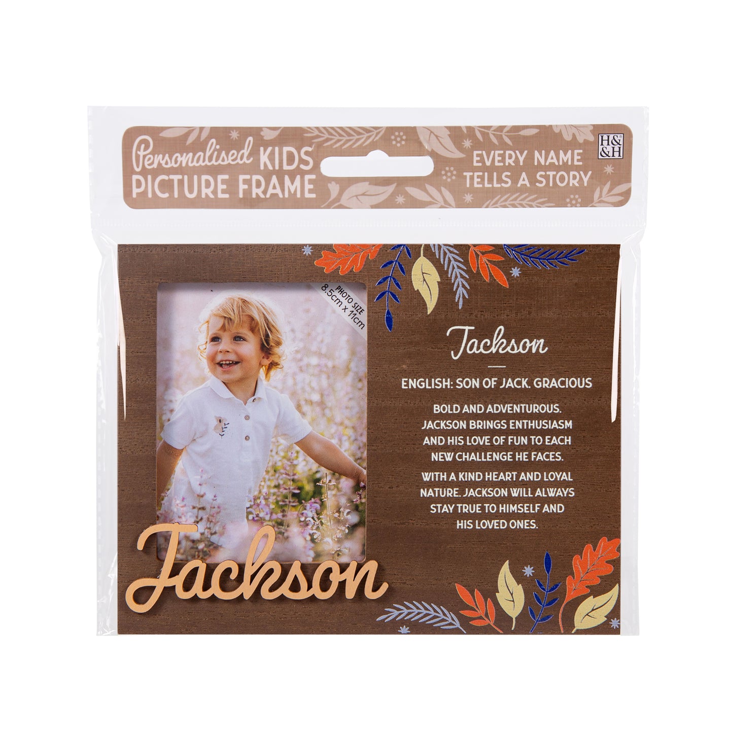 Kids Picture Frame - Jackson