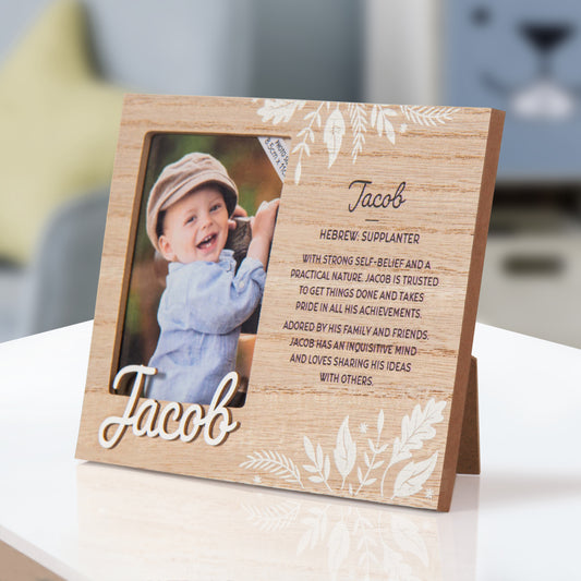 Personalised Kids Picture Frame - Jacob