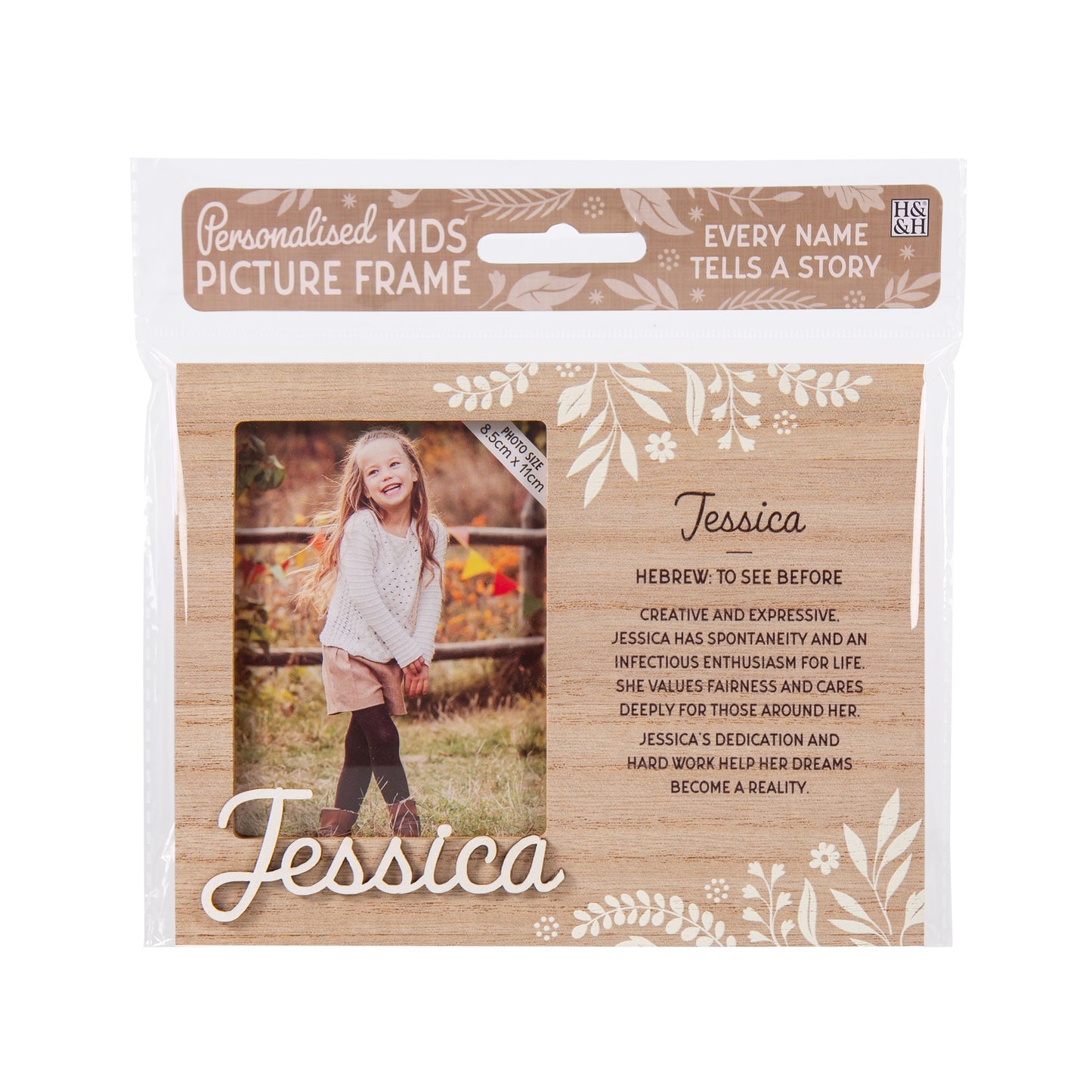 Kids Picture Frame - Jessica