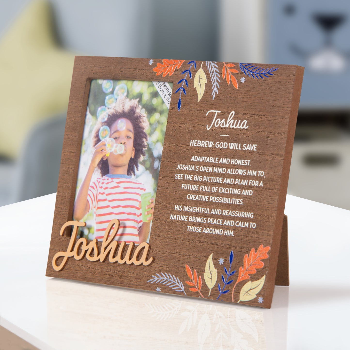 Kids Picture Frame - Joshua