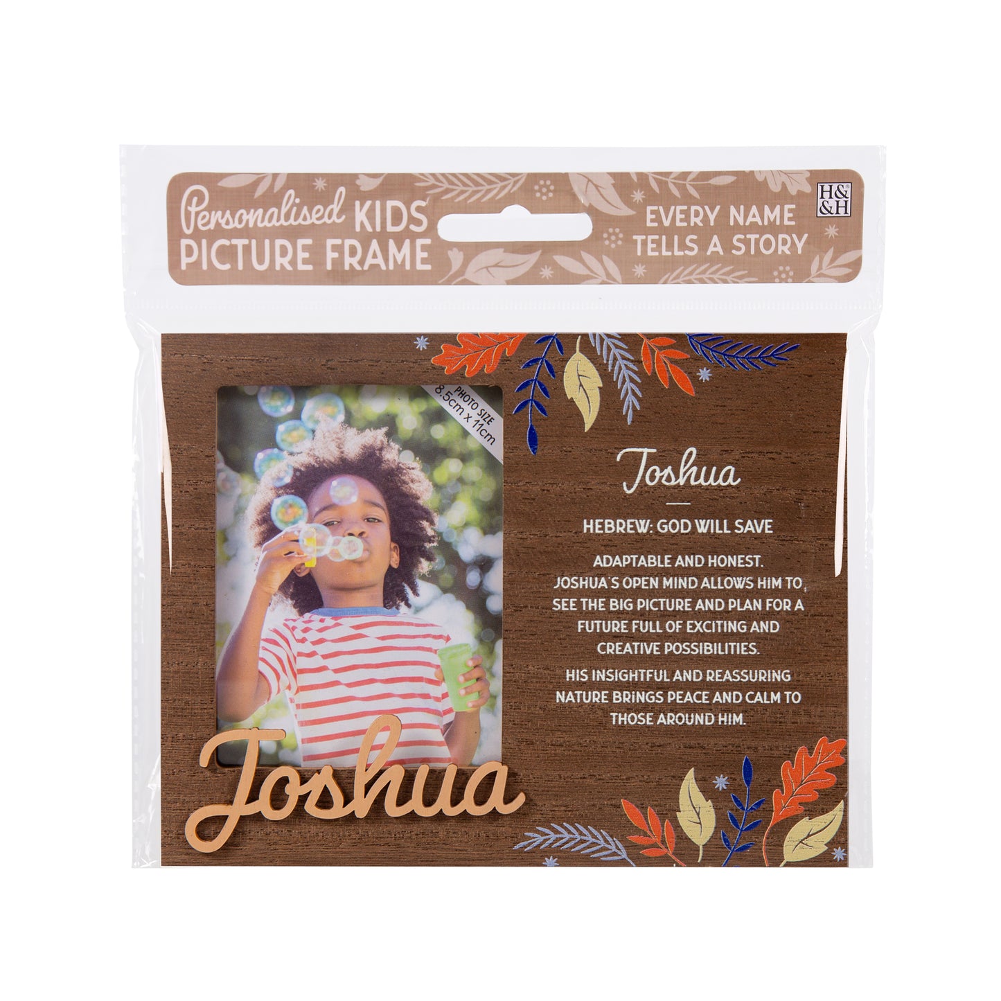 Kids Picture Frame - Joshua