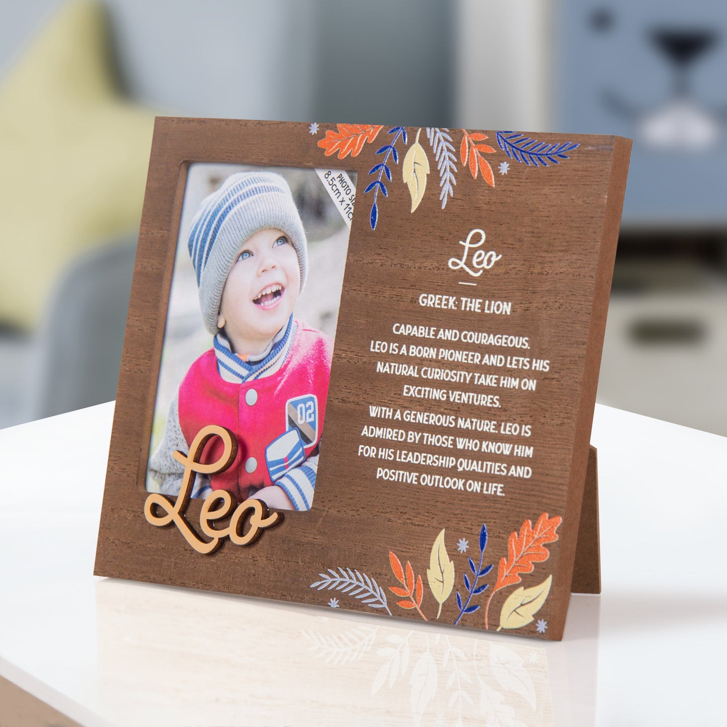 Kids Picture Frame - Leo