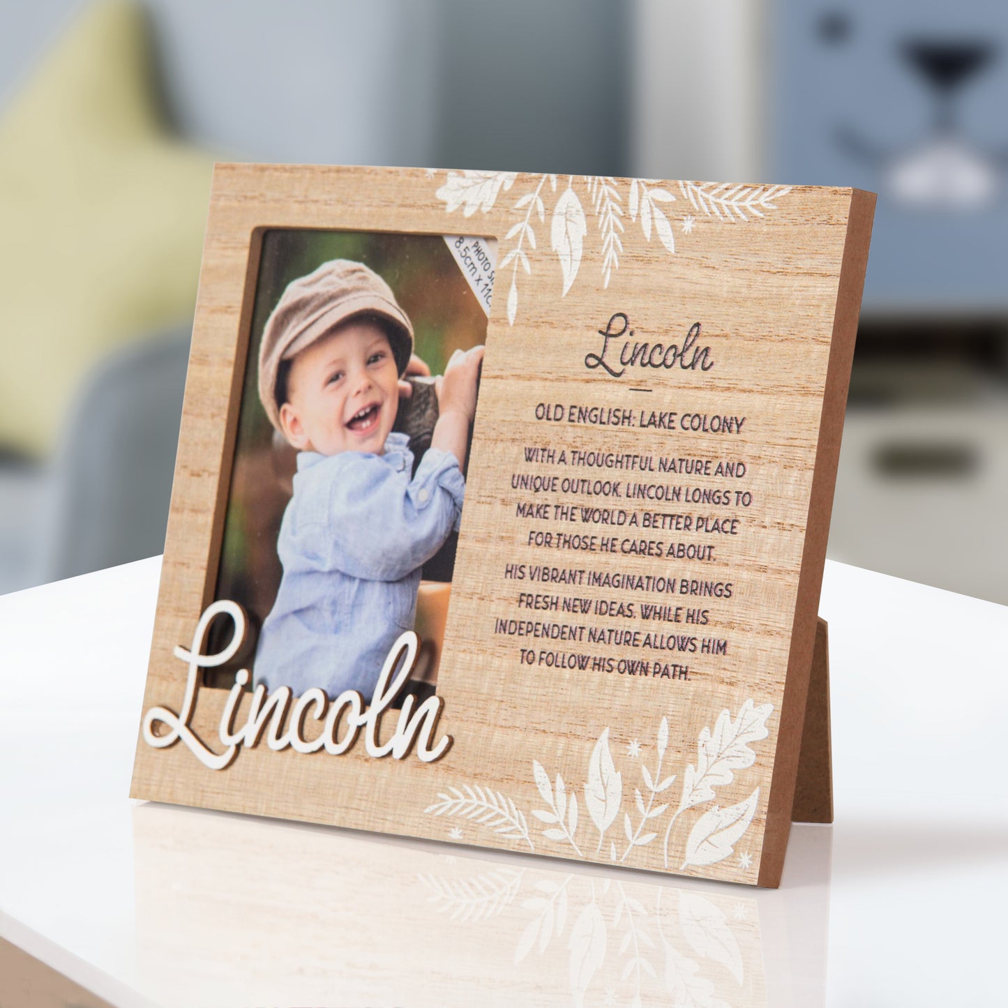 Kids Picture Frame - Lincoln