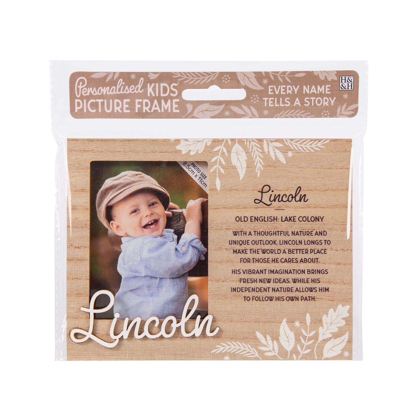 Kids Picture Frame - Lincoln