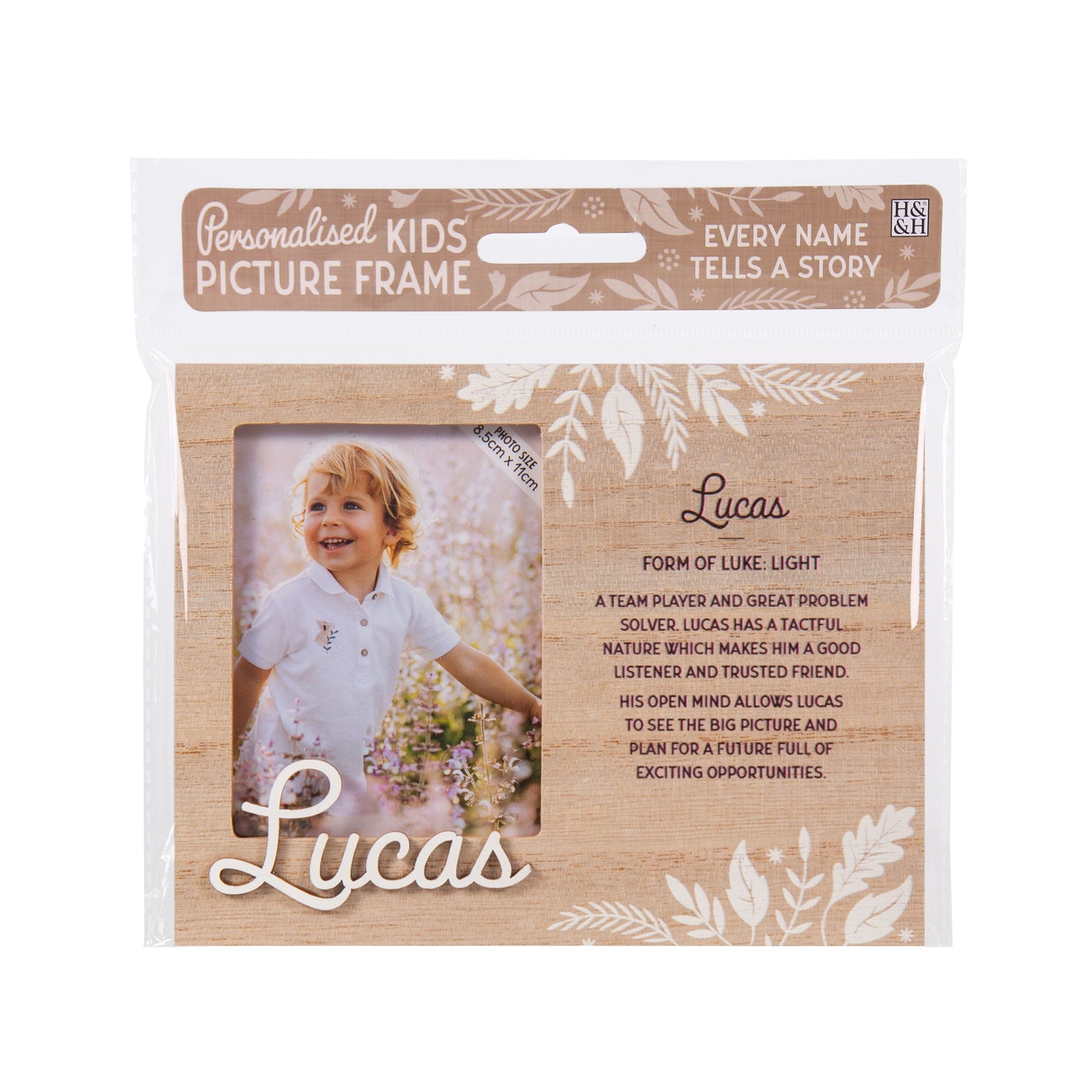 Kids Picture Frame - Lucas