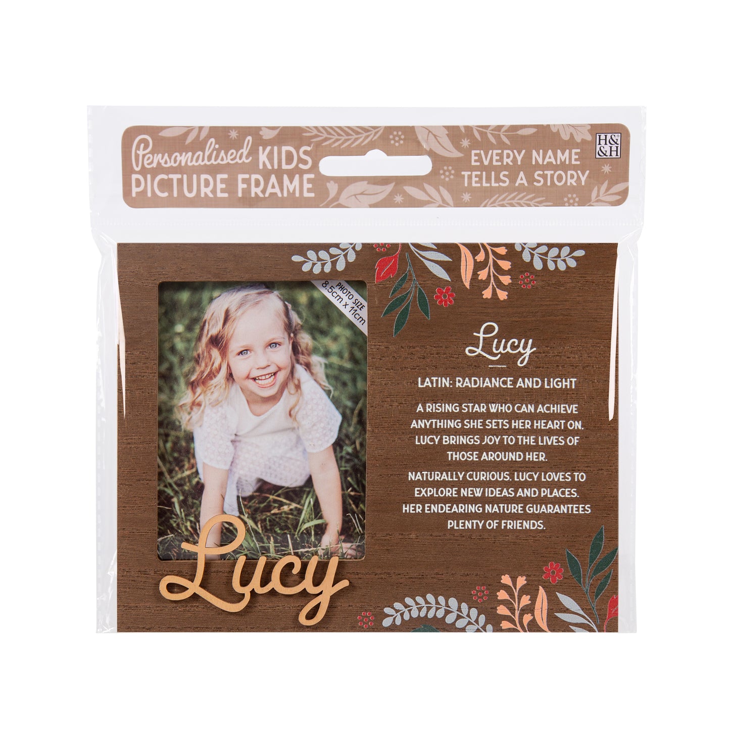 Kids Picture Frame - Lucy