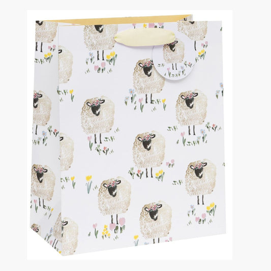 Gift Bag Large - Easter Spring Ewes