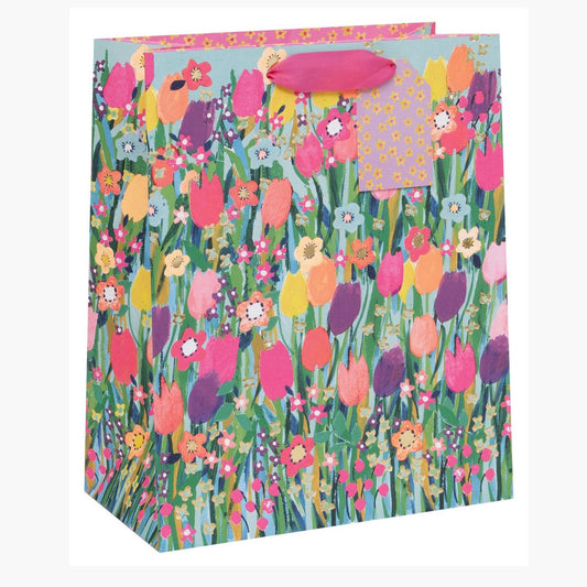 Gift Bag Large - Tulip Meadow