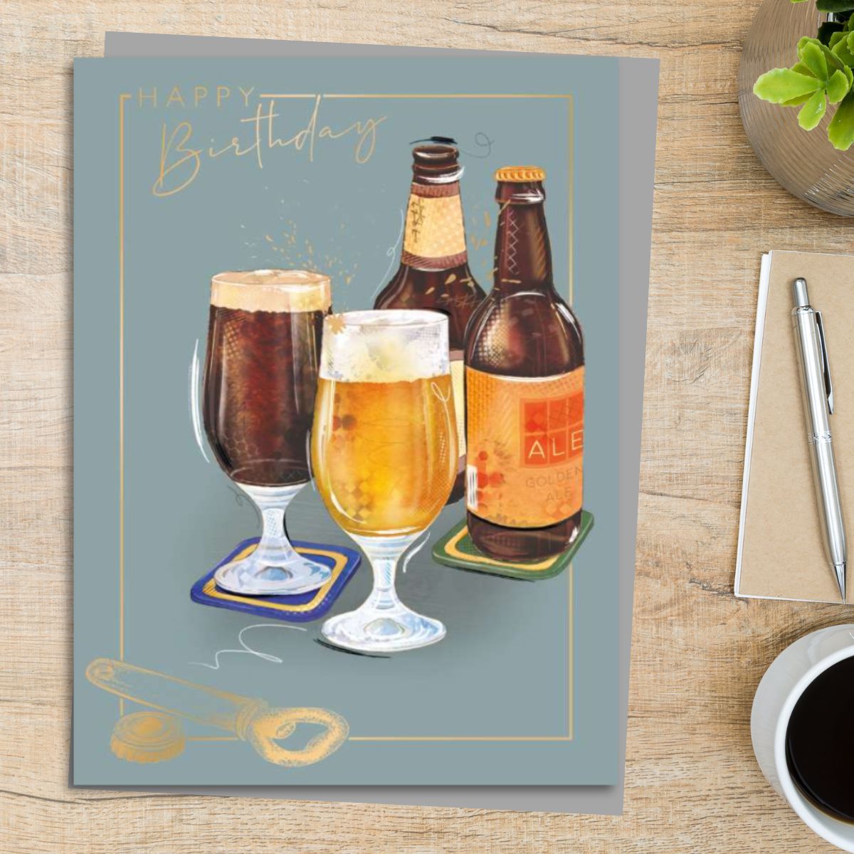 Aspire Birthday Card - Ale