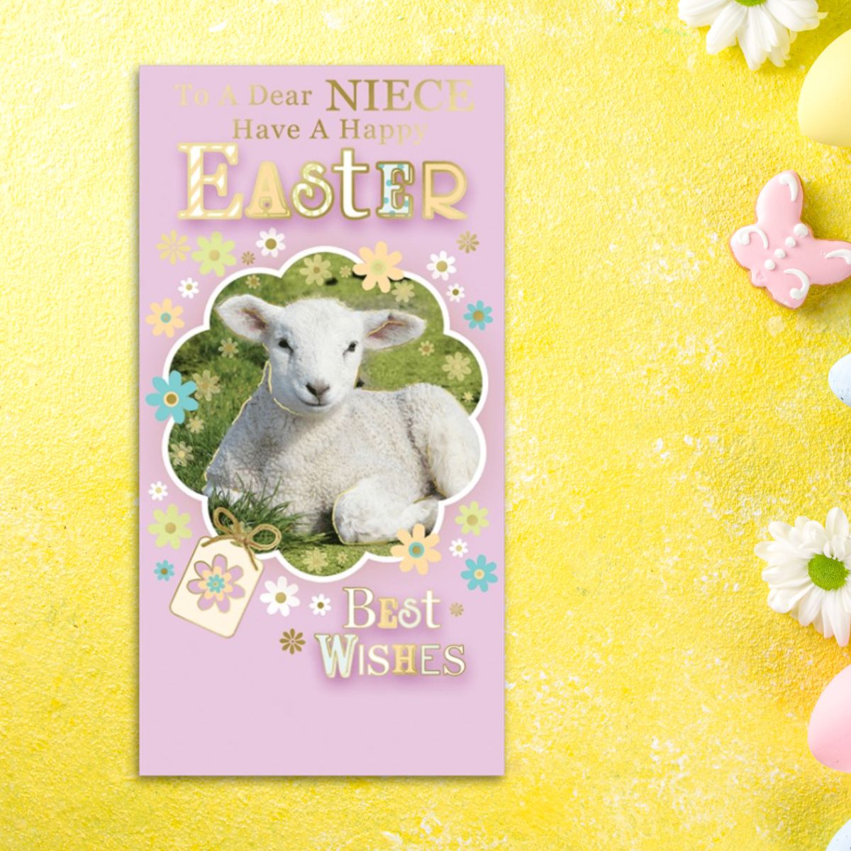Easter Money Wallet - Niece Lamb