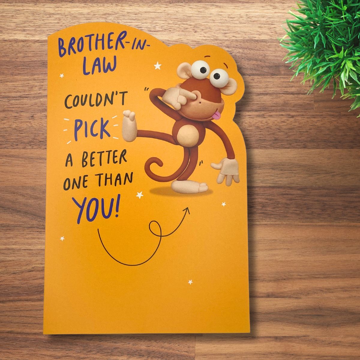 Brother-In-Law Birthday Card - Crackers