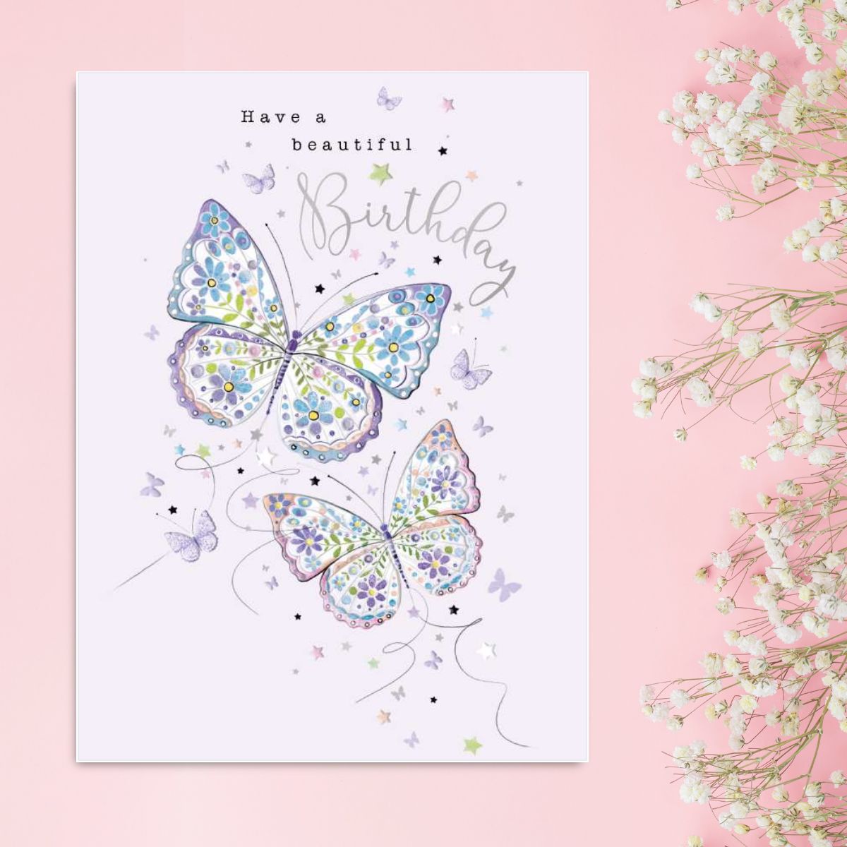 Joli Birthday Card - Butterflies