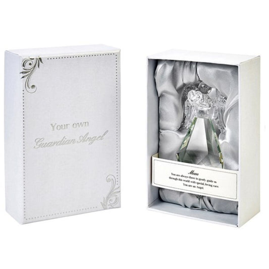 Guardian Angel Crystal Boxed - Mum