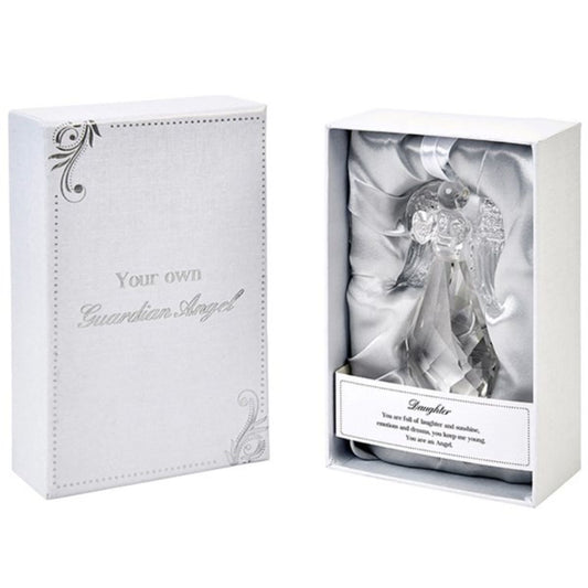 Guardian Angel Crystal Boxed - Daughter