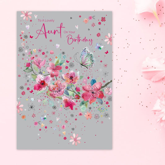 Aunt Birthday Card - Carnival