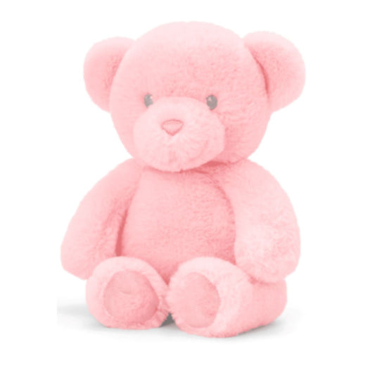 Baby Teddy Bear Pink 25cm