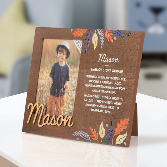 Personalised Kids Picture Frame - Mason