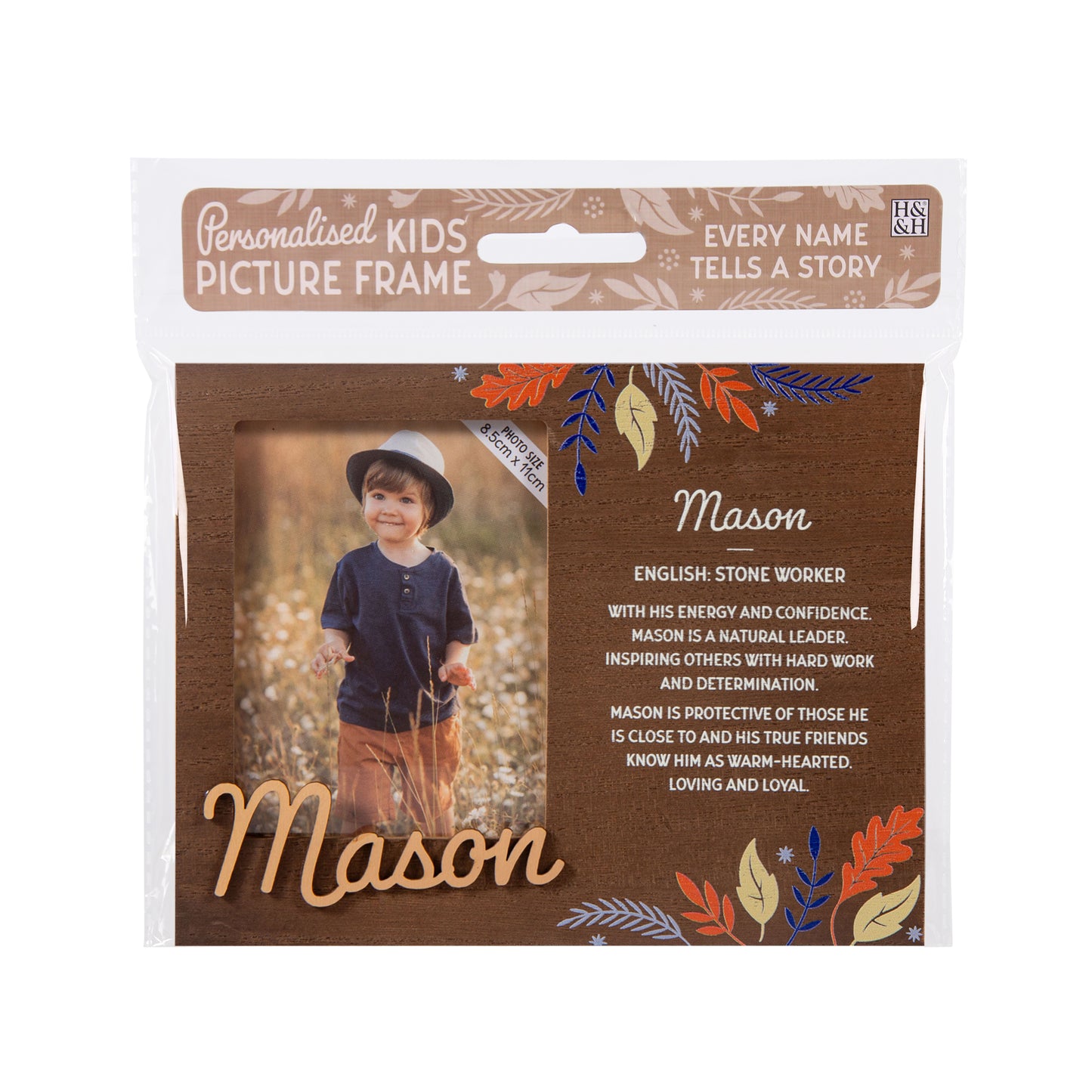 Kids Picture Frame - Mason