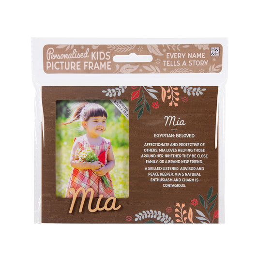 Personalised Kids Picture Frame - Mia