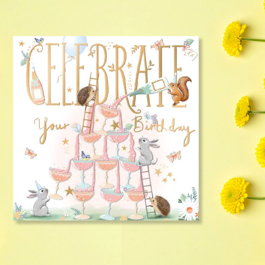 Twinklewood Birthday Card - Celebrate