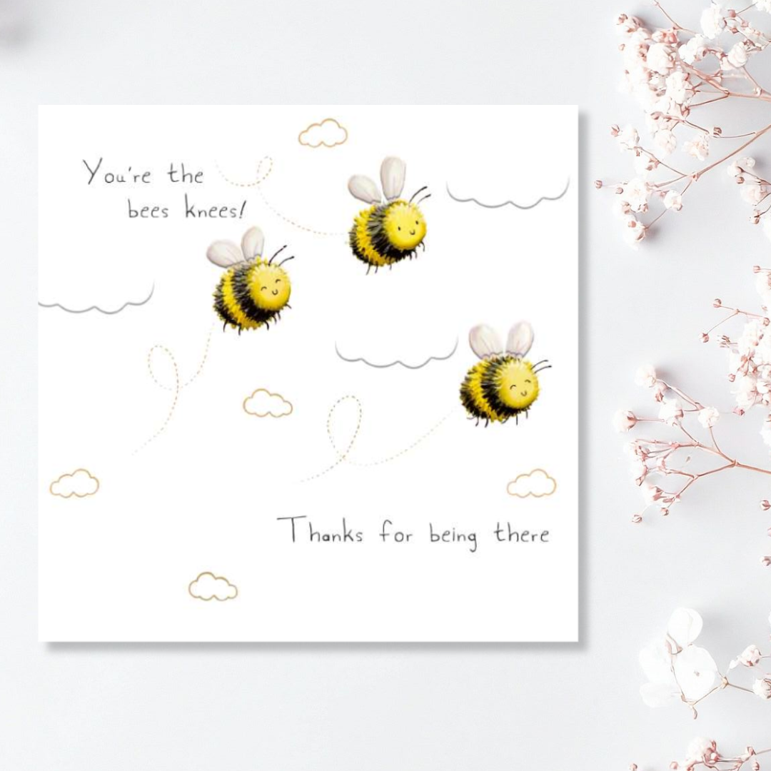 Bramble Moon Card - Bees
