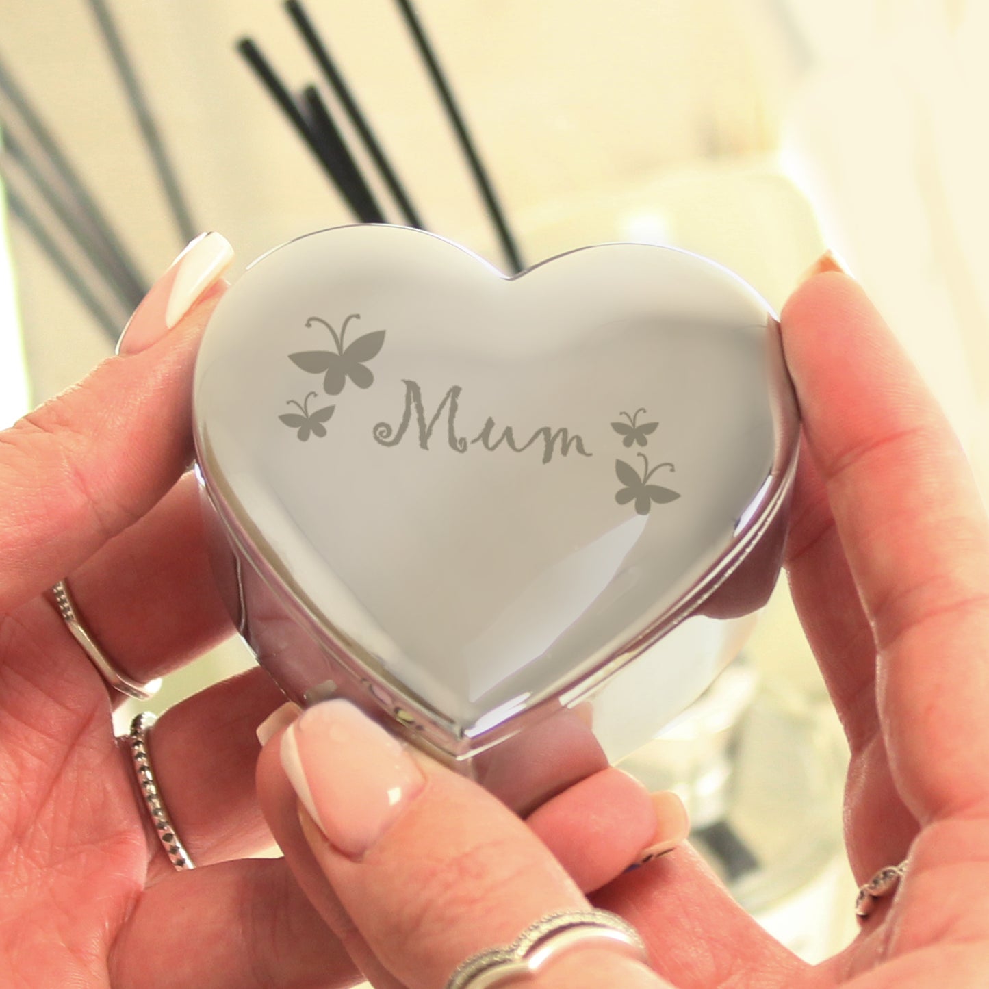 Mum Gift - Heart Trinket Box