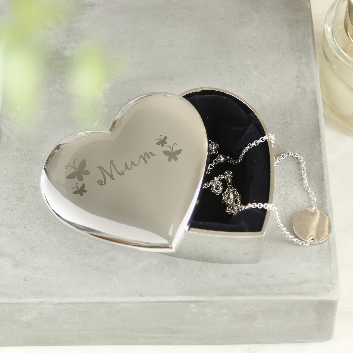 Mum Gift - Heart Trinket Box