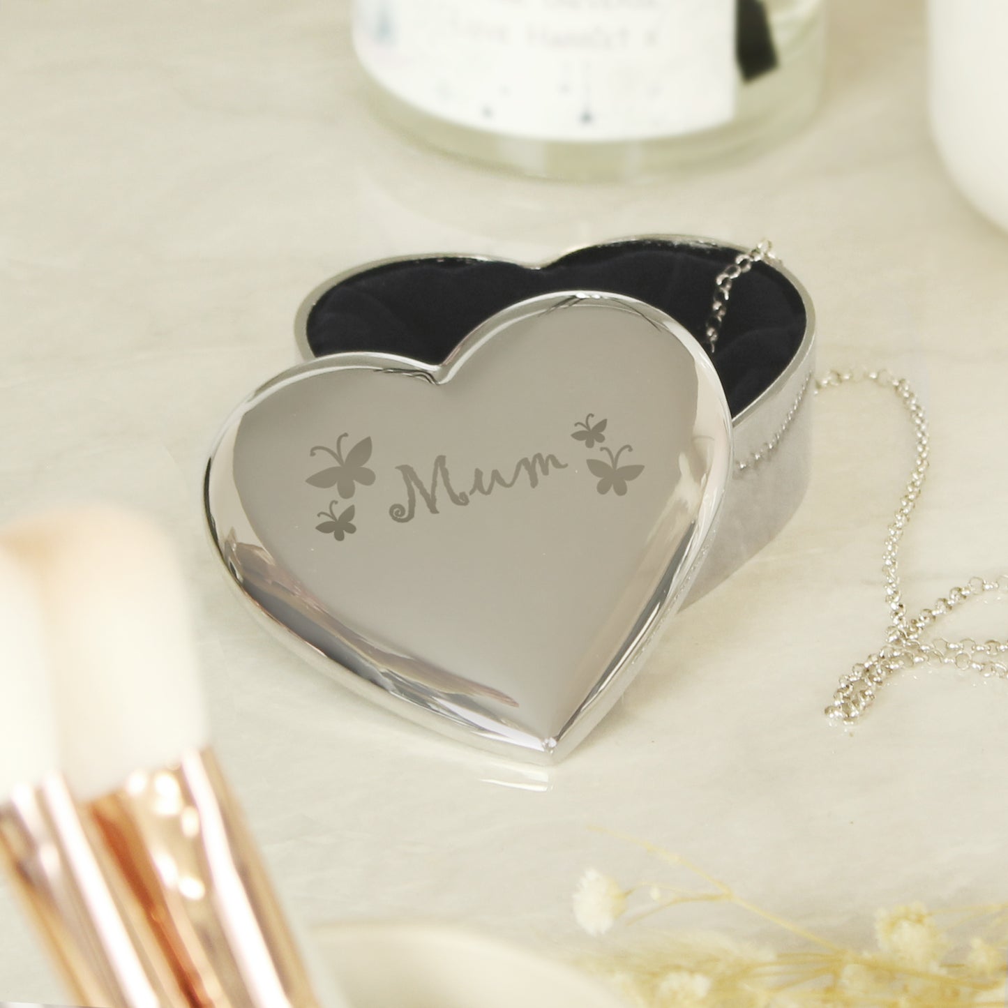 Mum Gift - Heart Trinket Box