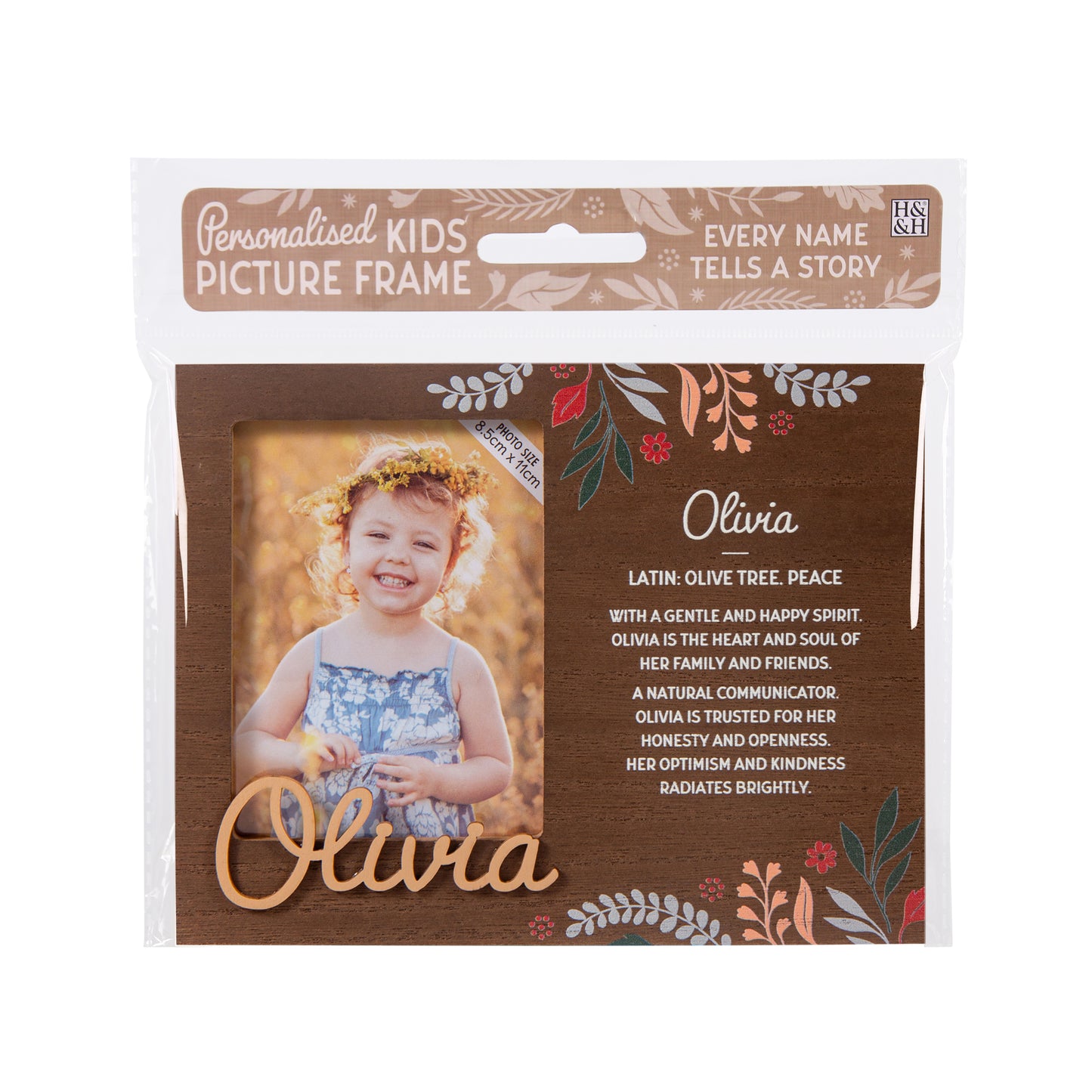 Kids Picture Frame - Olivia