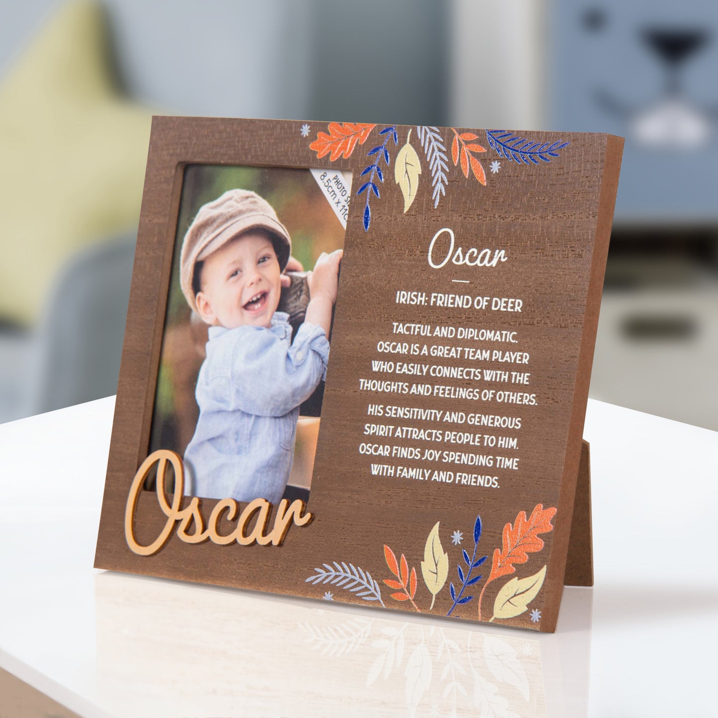 Kids Picture Frame - Oscar