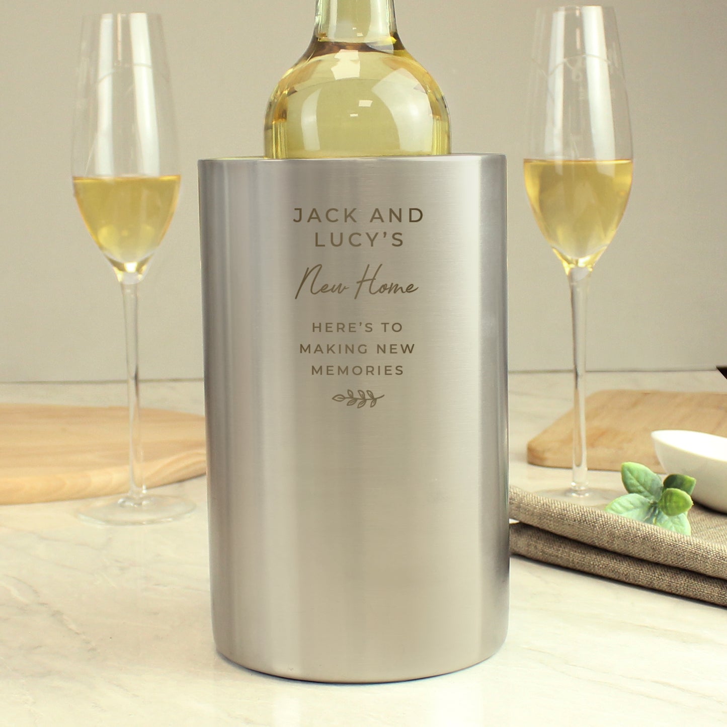 Engagement Gift - Personalised Wine Cooler