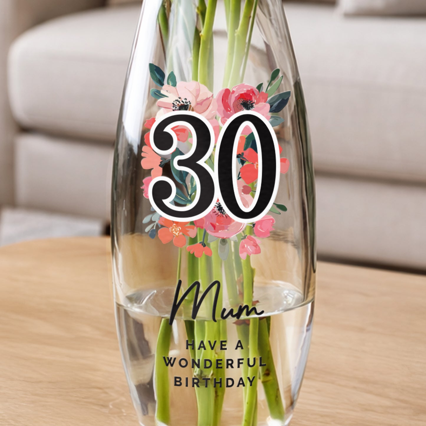 Age 30 Gift - Bullet Vase