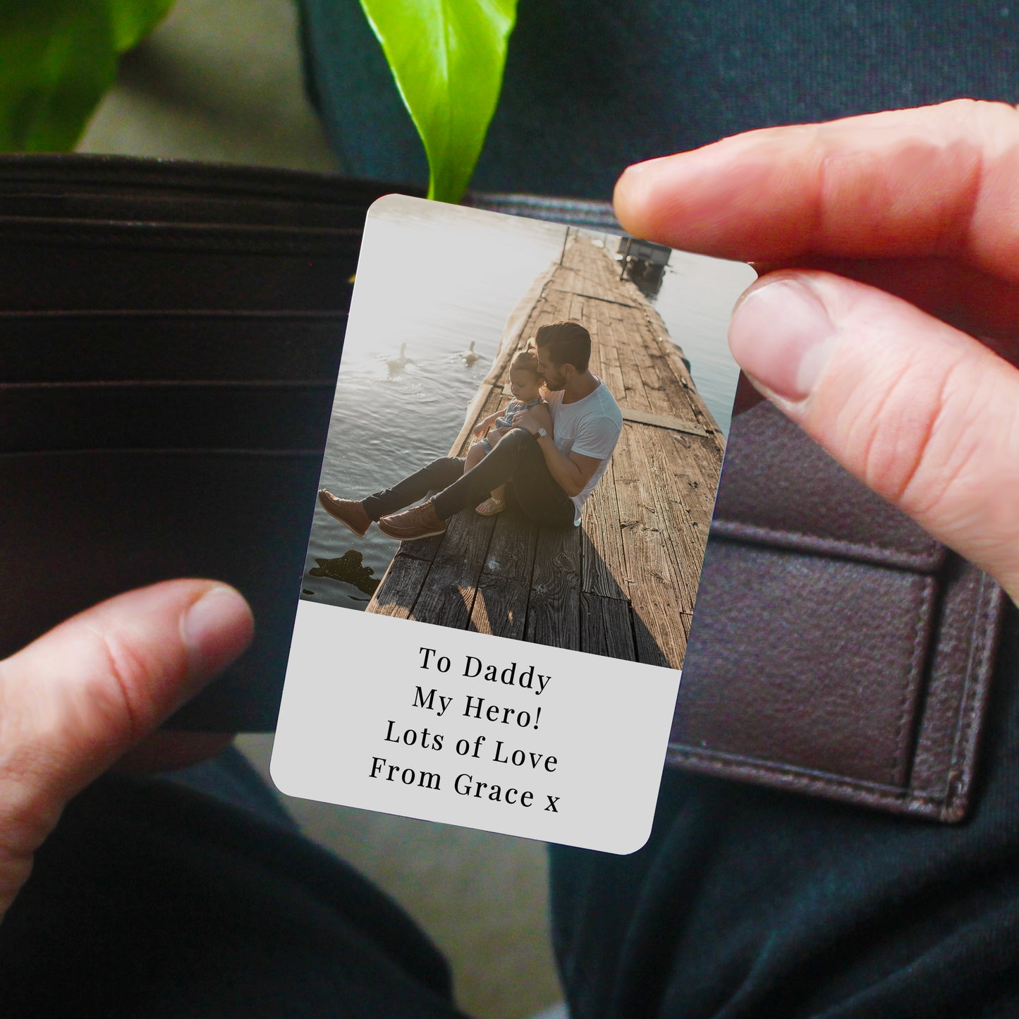 Personalised Gift - Photo Upload Wallet Card