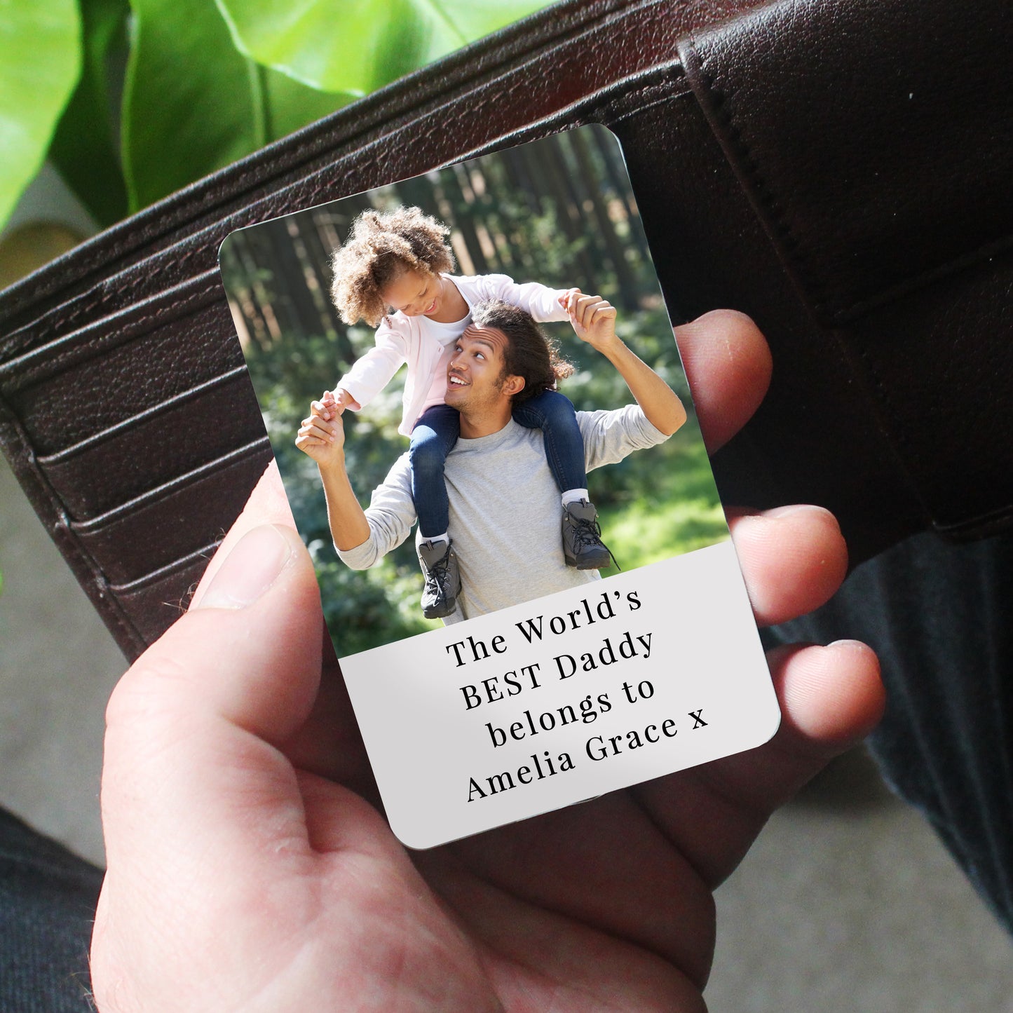 Personalised Gift - Photo Upload Wallet Card