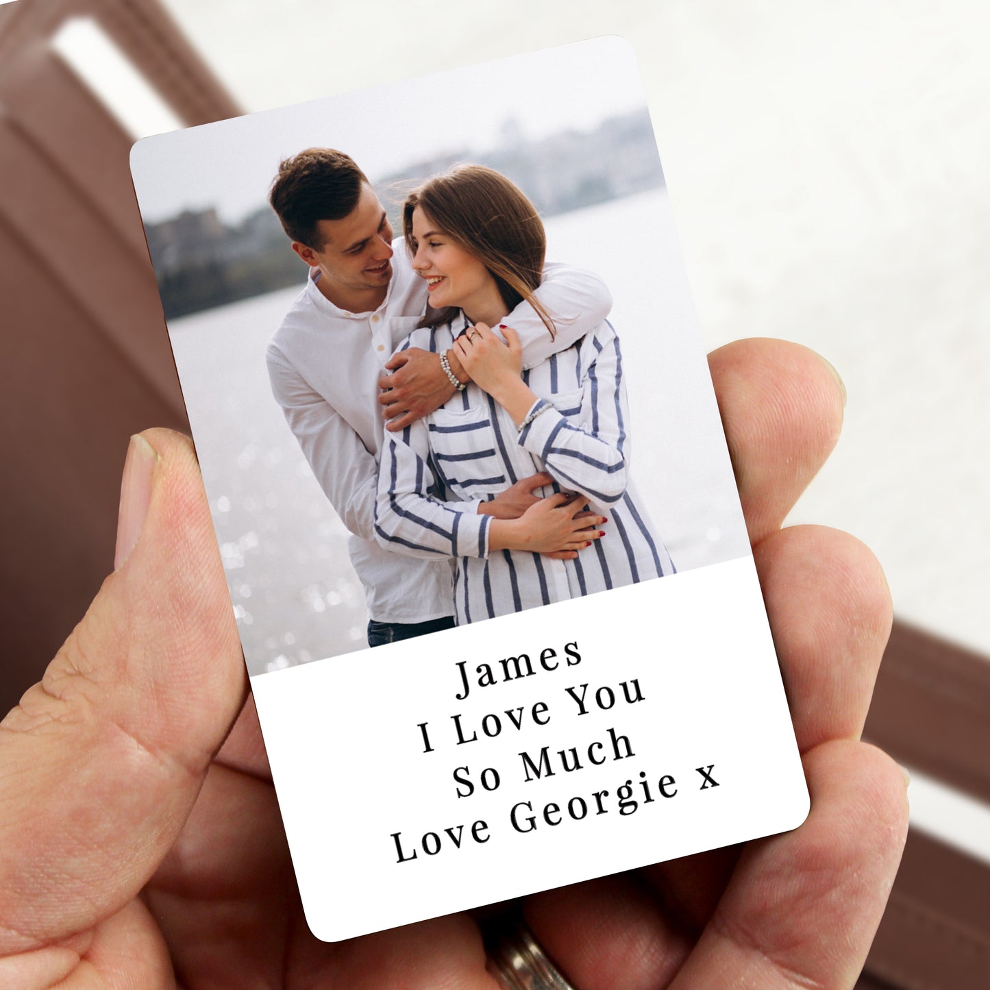 Personalised Gift - Photo Upload Wallet Card