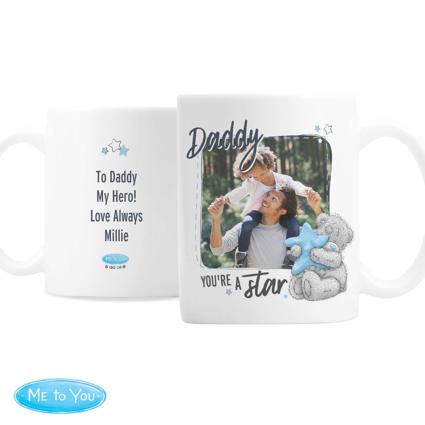 Personalised Gift - Photo Upload Me To You Star Mug