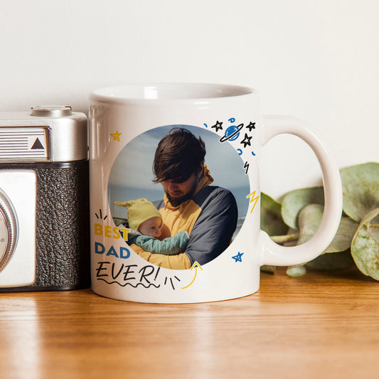 Personalised Gift - Photo Upload Space Best Ever Mug