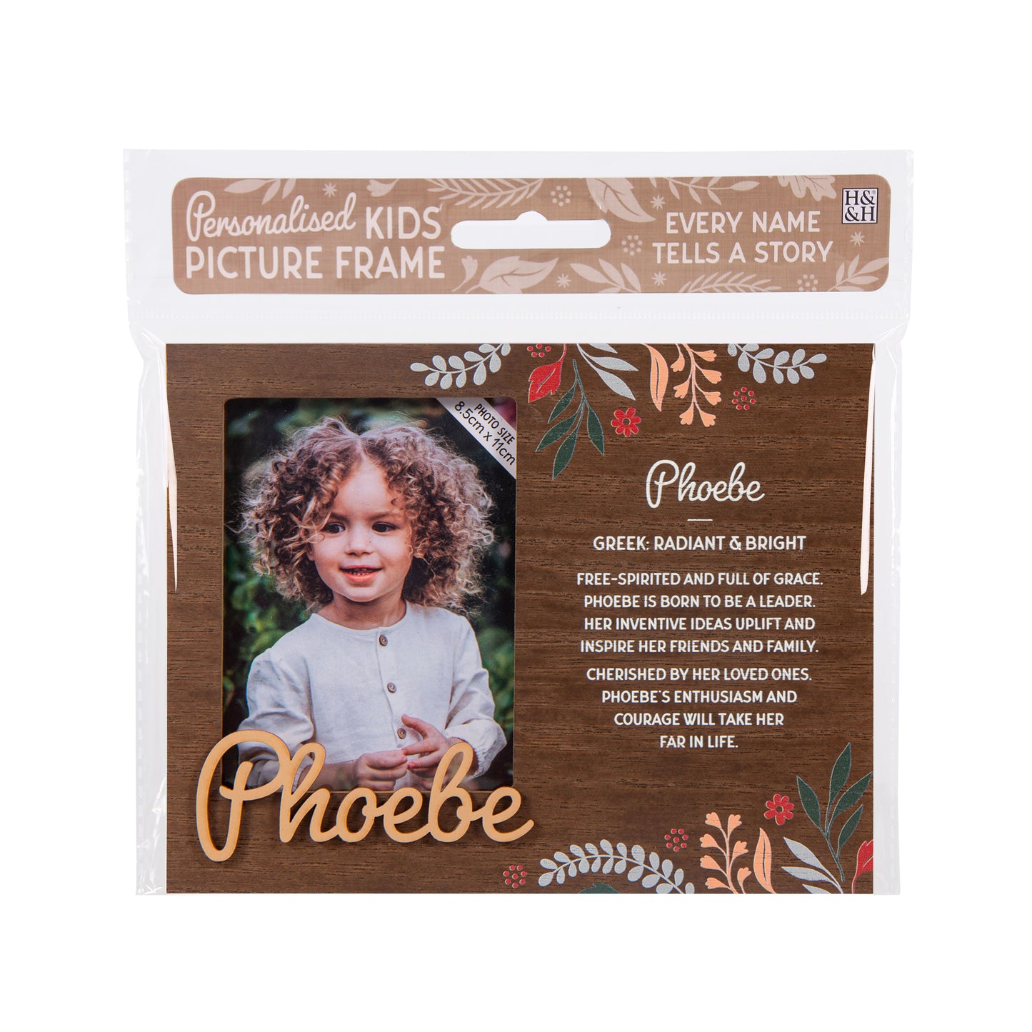 Personalised Kids Picture Frame - Phoebe