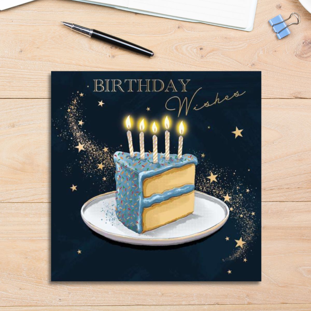 Verve Birthday Card - Birthday Cake
