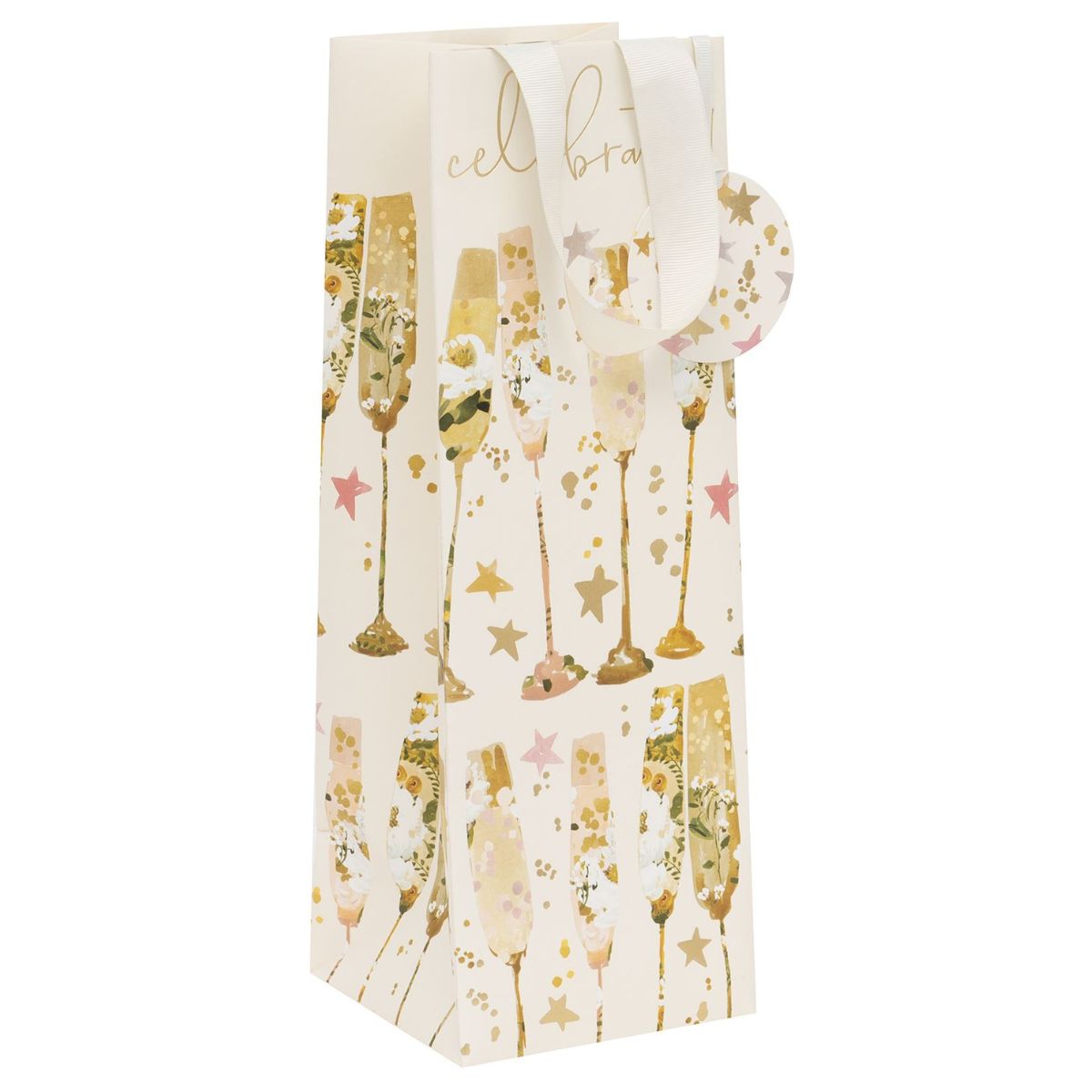 Gift Bottle Bag - Flutes