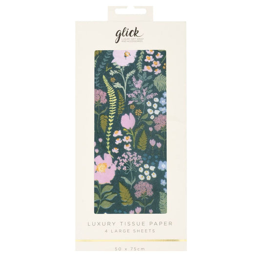 Printed Tissue Paper - Flowering Flora