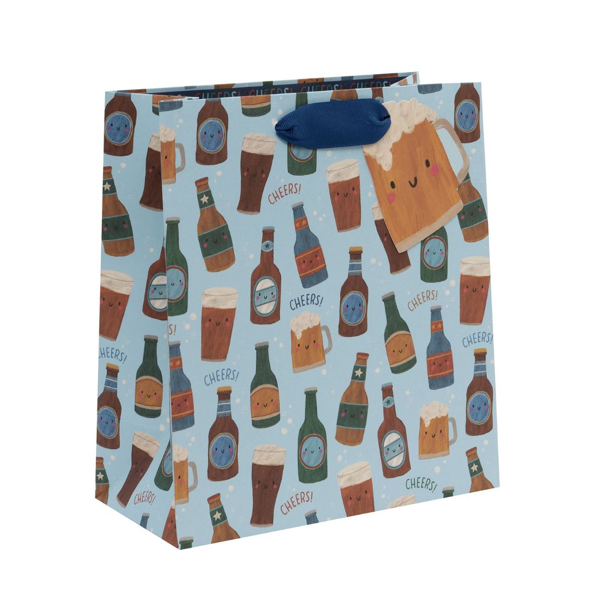 Gift Bag Medium - Beers & Cheers