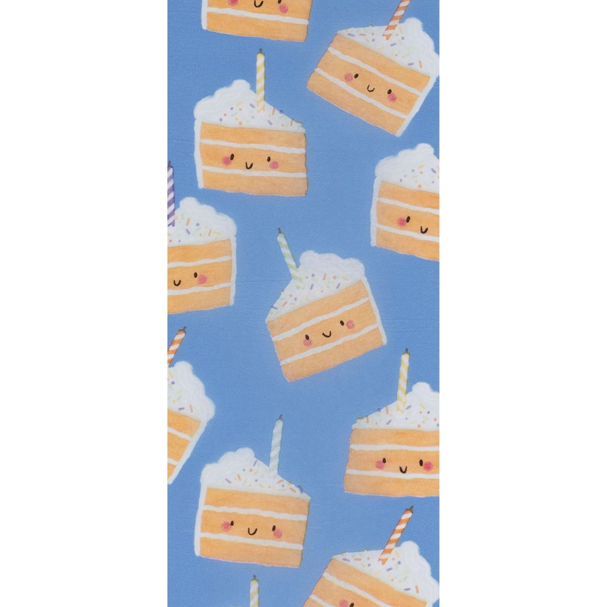 Printed Tissue Paper - Cakey Blue