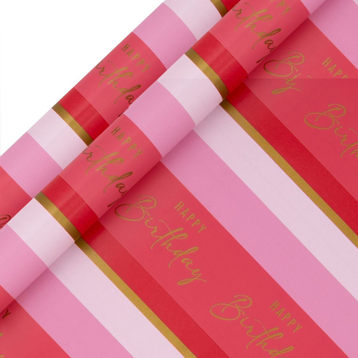 Rollwrap Collection - Pink Stripe Duo